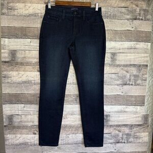 NYDJ Dark Wash Blue Alina Legging Jeans Size 4P Skinny